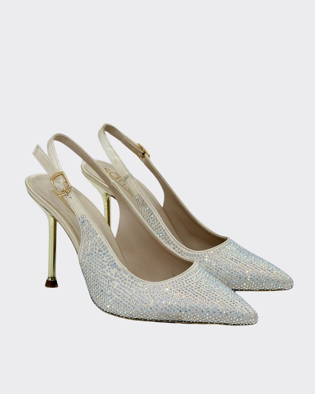 Full Taş İşlemeli 10 Cm Topuklu Stietto