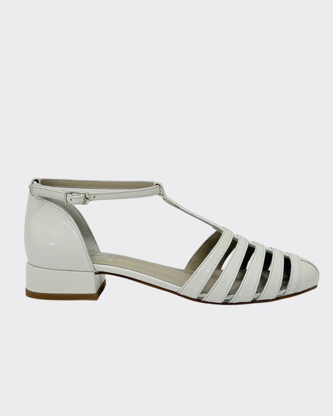 Hakiki Deri 3 Cm Topuklu Tasarım Ayakkabı