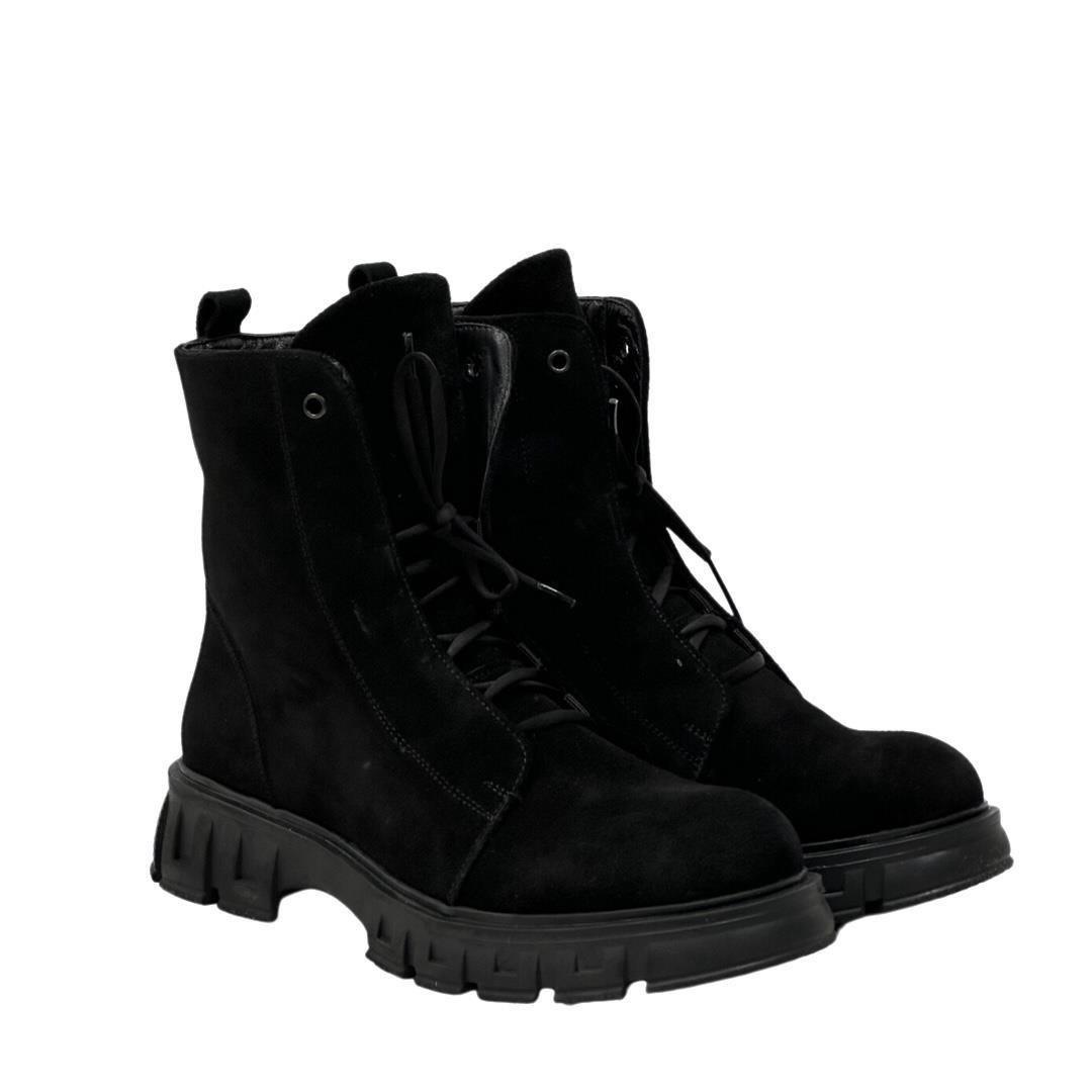 Hakiki Deri Bağçıklı Sade Postal