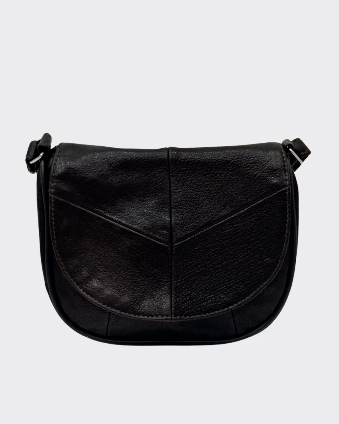 Hakiki Deri Çapraz Kol Çantaı