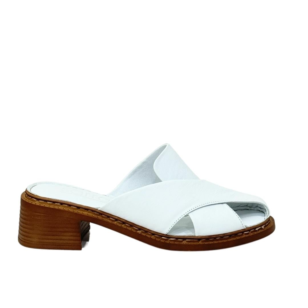 Hakiki Deri Yumuşaçık Tabanlı Tasarım Terlik