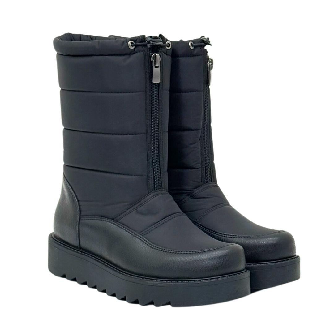 İçi Kürklü Kar Botu 3 Cm Rahat Tabanlı