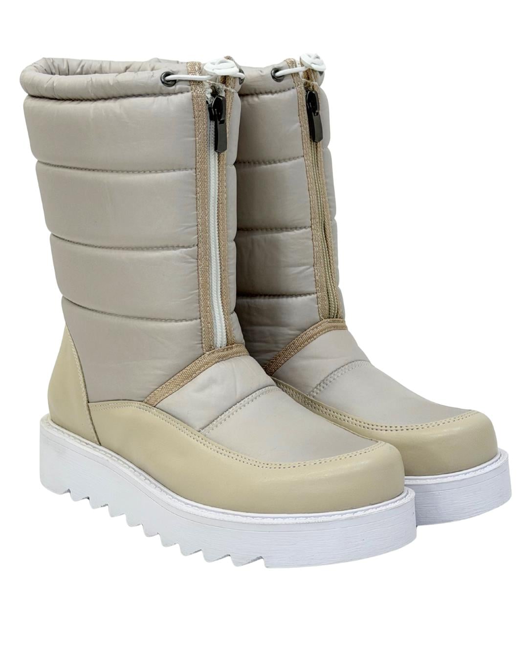 İçi Kürklü Kar Botu 3 Cm Rahat Tabanlı