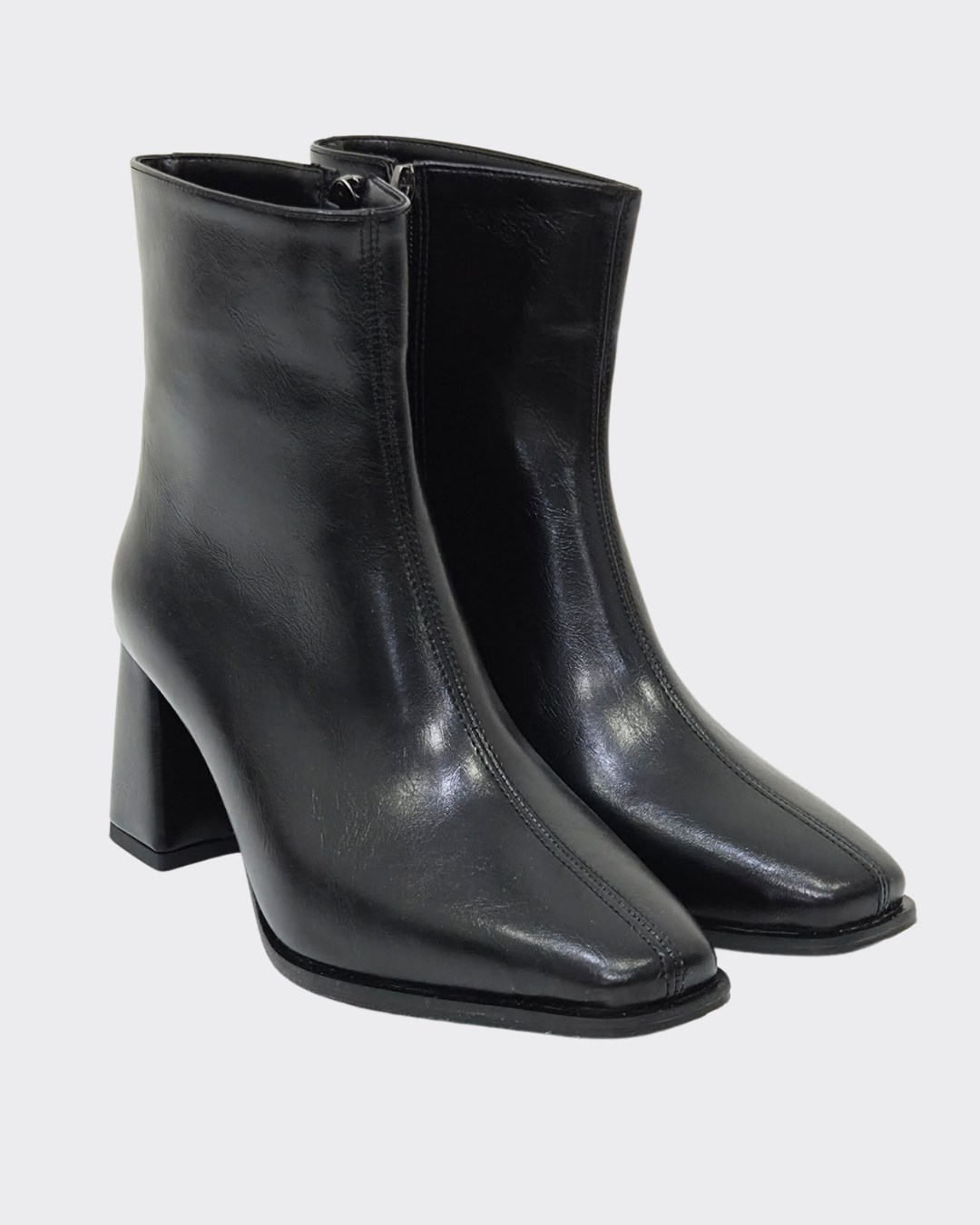 Kare Topuk Sade Stiletto BOT