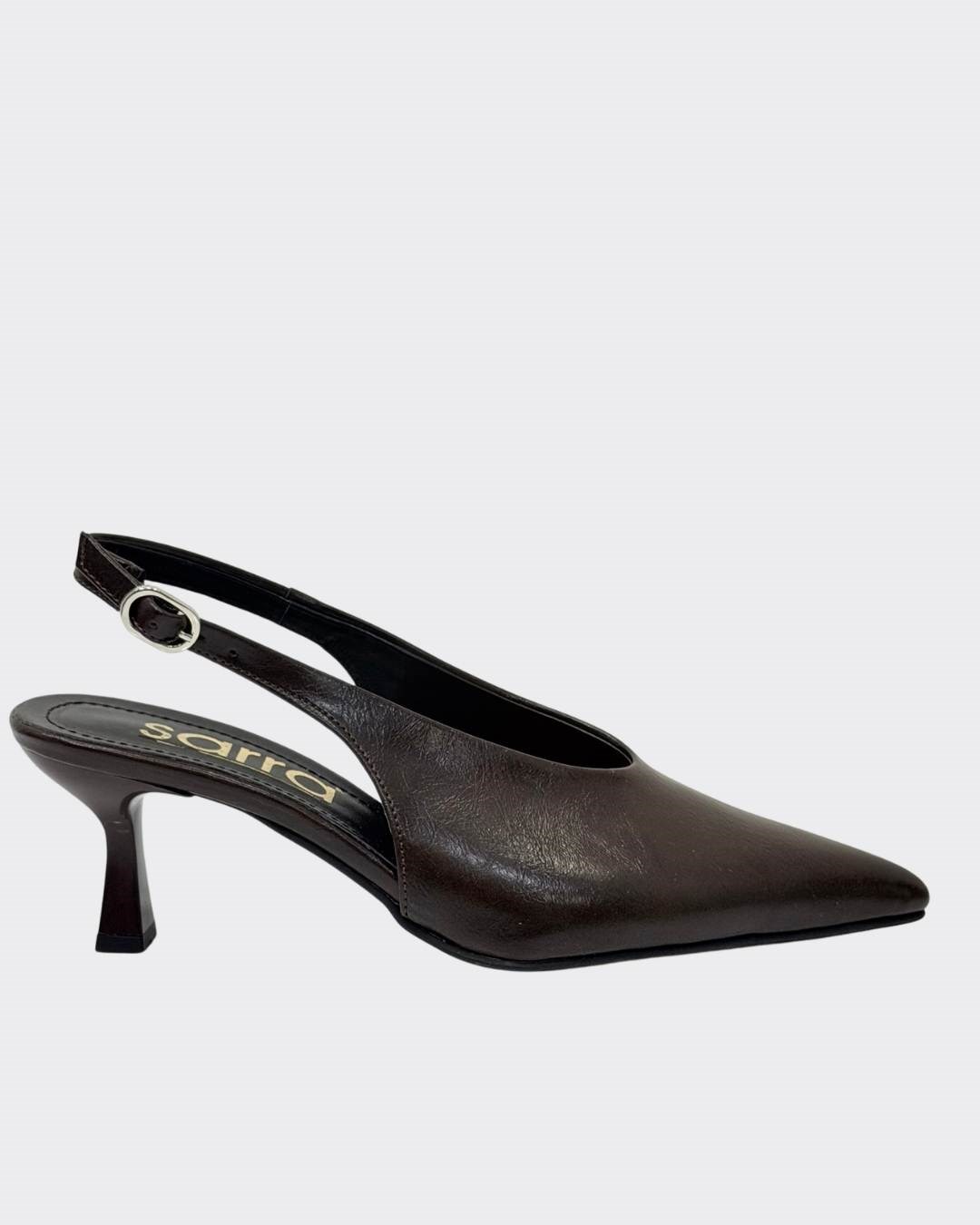 Özel V Kesim 7 Cm Rahat Topuklu Tasarım Stiletto