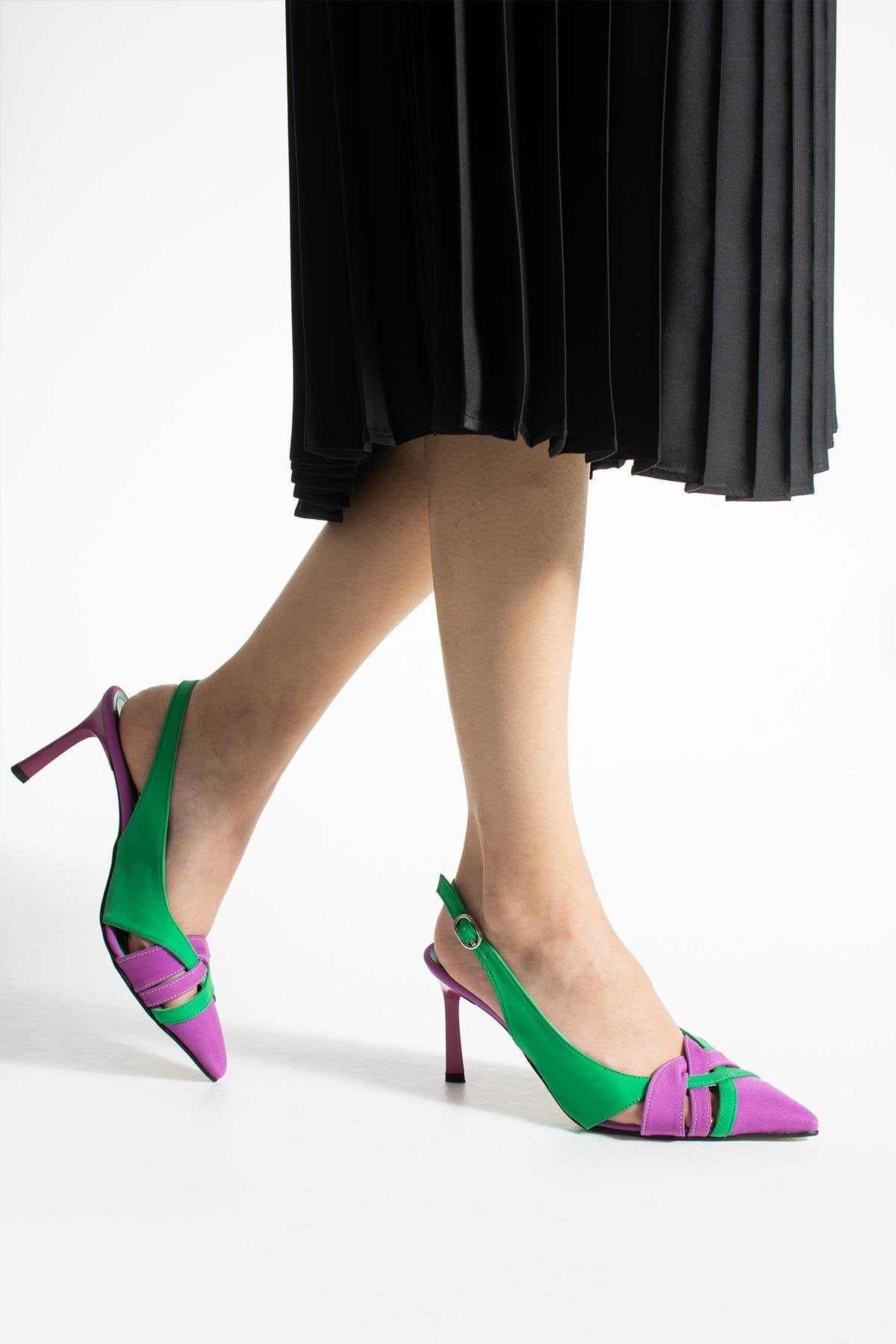 Rahat Topuklu Tasarım Stiletto