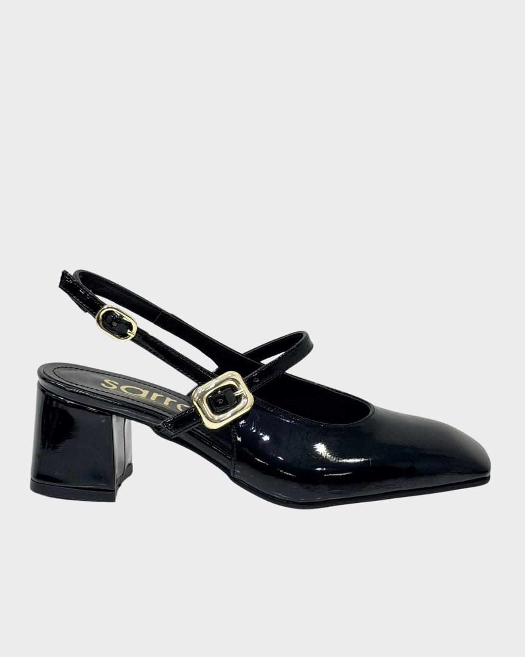 Tek Bantlı 6 Cm Rahat Topuklu Ayakkabı