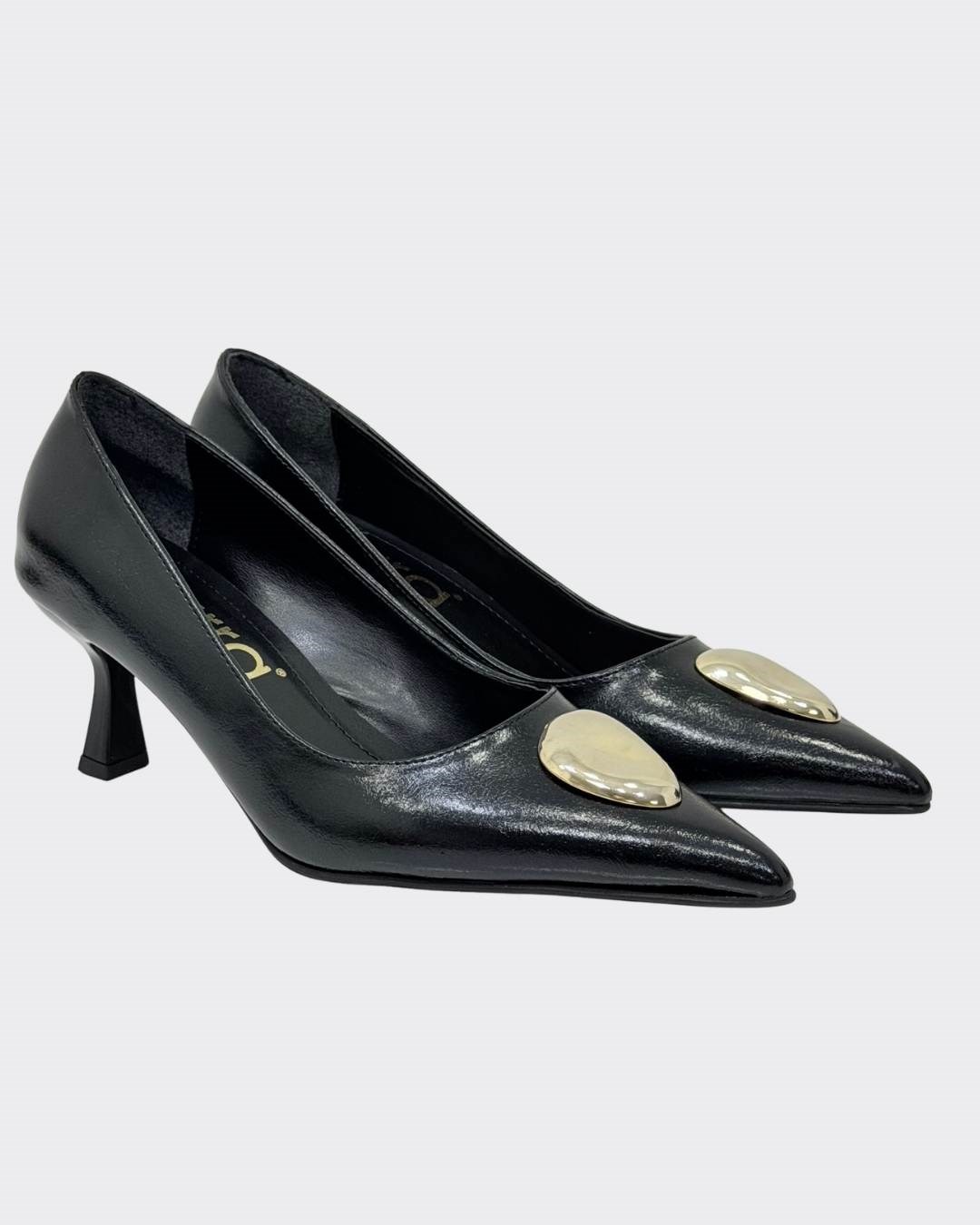 Toka Tasarımlı 6 Cm Rahat Topuklu Stiletto