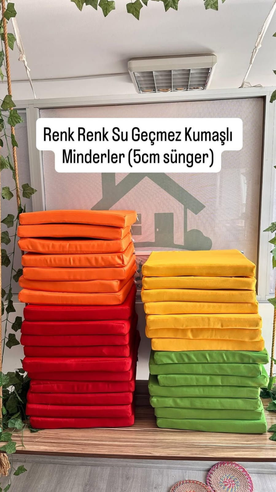 SU GEÇMEZ KALİTELİ OXFORD KUMAŞ 5 CM SÜNGERLİ - DÜZ RENK - MİNDER 