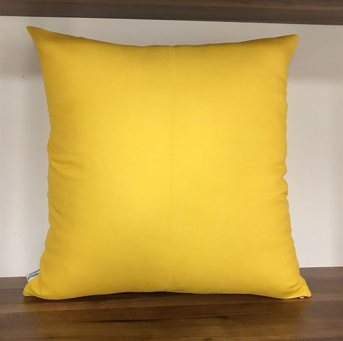 E983V1 DÜZ SARI ÇİFT TARAFI DİJİTAL BASKILI