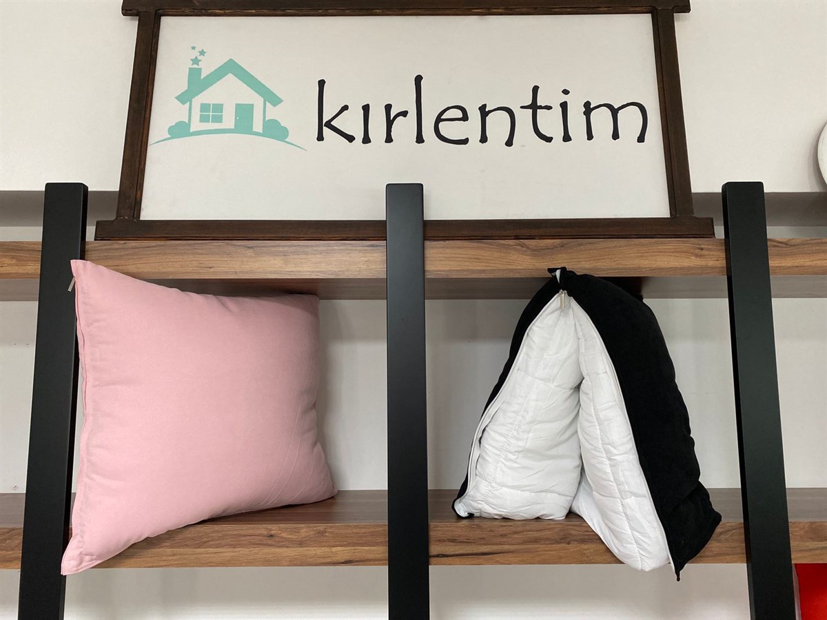 DÜZ PEMBE SFT YORGANLI YASTIK