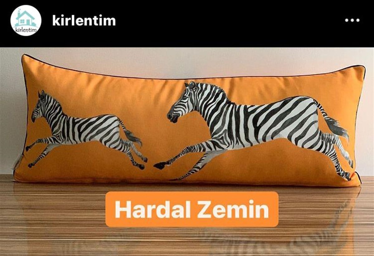 E712 HARDAL ZEMİN KOŞAN ZEBRA DESEN
