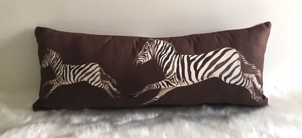 E712 KAHVE ZEMİN KOŞAN ZEBRA-3080