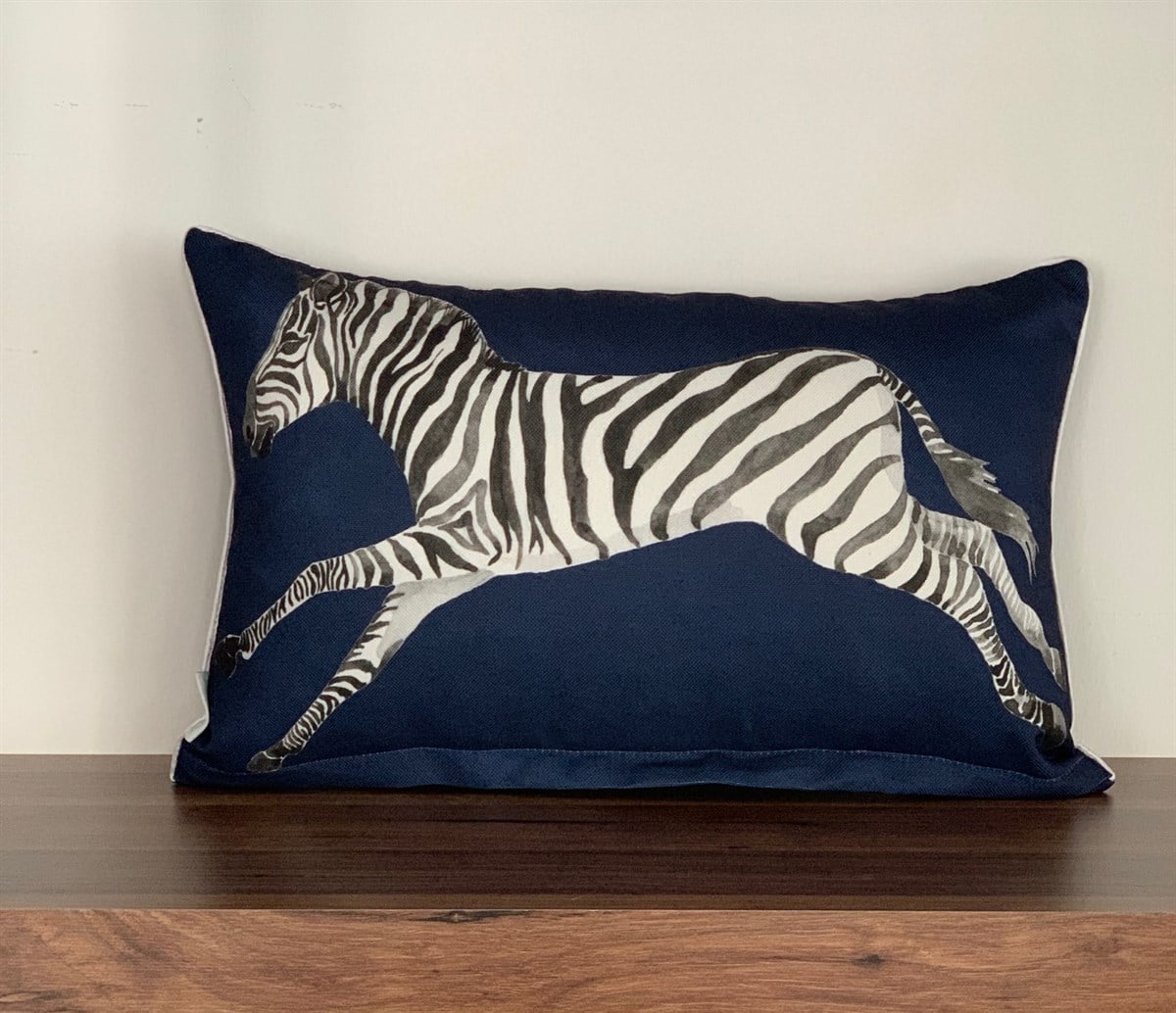 E712 LACİVERT ZEMİN ZEBRA-3050