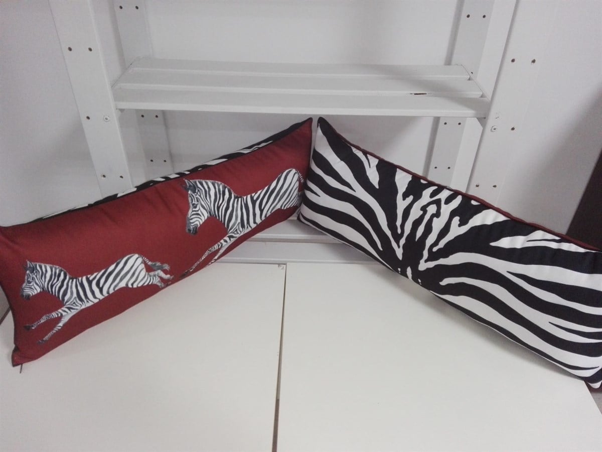 E712BRD-E714SYHBYZ ZEBRA ÇİFT TARAFI FARKLI DESENLİ KENARLARI BİYELİ