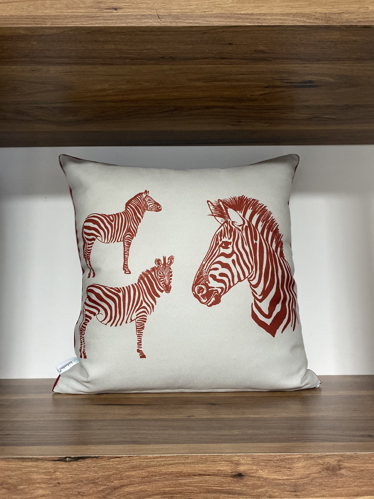 E866B BEYAZ ZEMİN MERCAN ZEBRA 4343