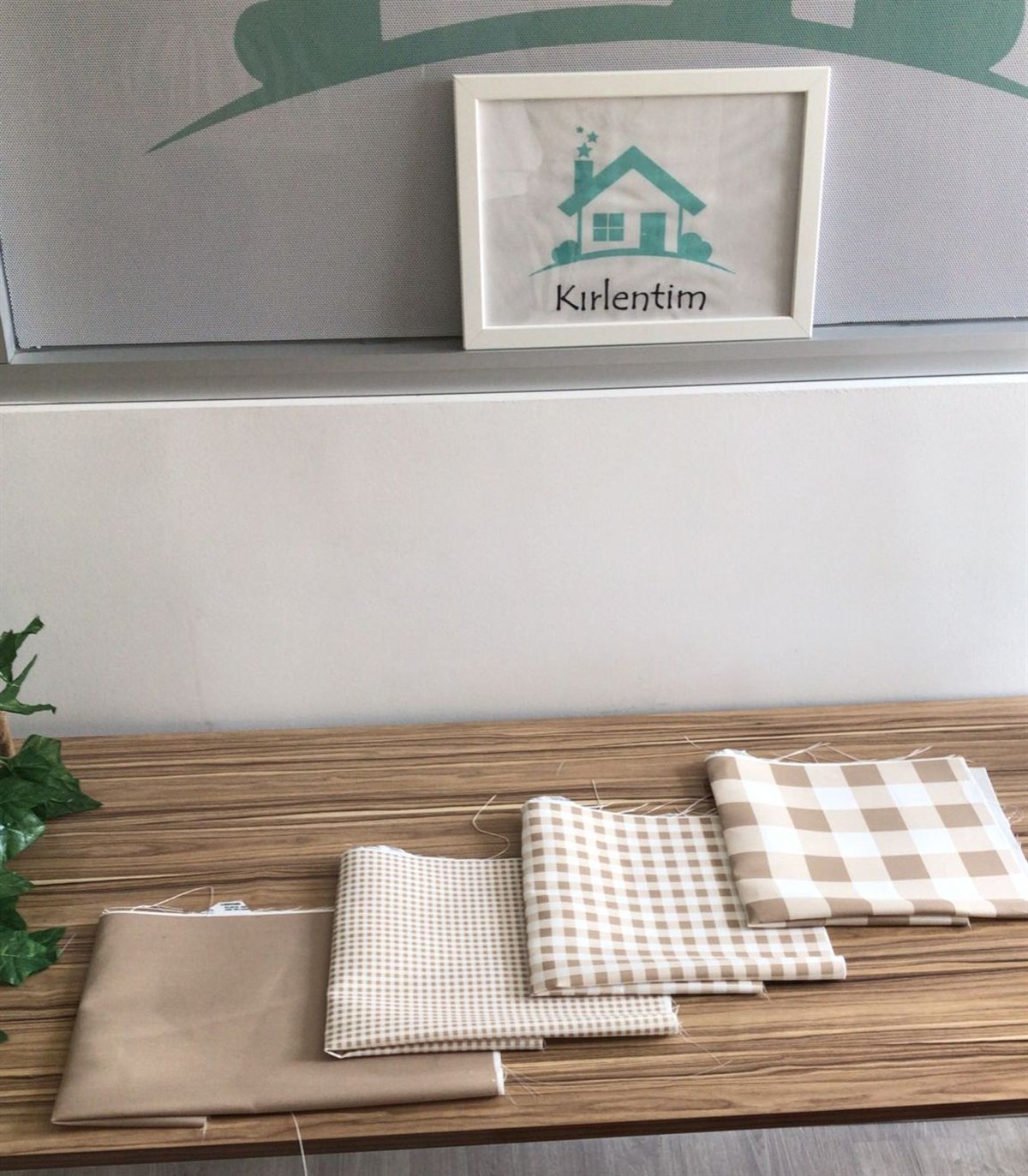 K983V2 VİZON EKOSE KOMBİNİ KUMAŞ