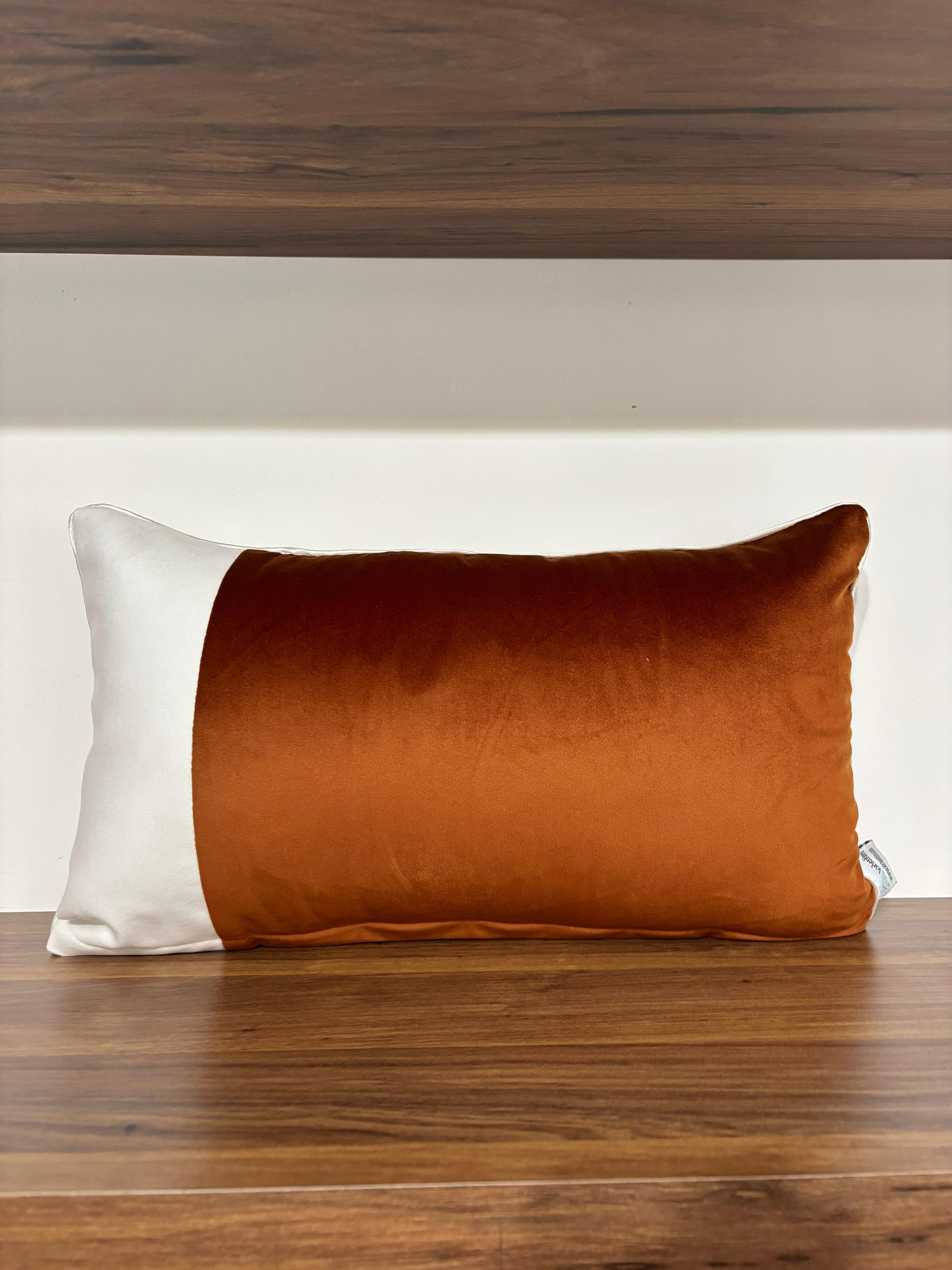 KAHVE KADİFE BEYAZ ÖZEL TASARIM-3050