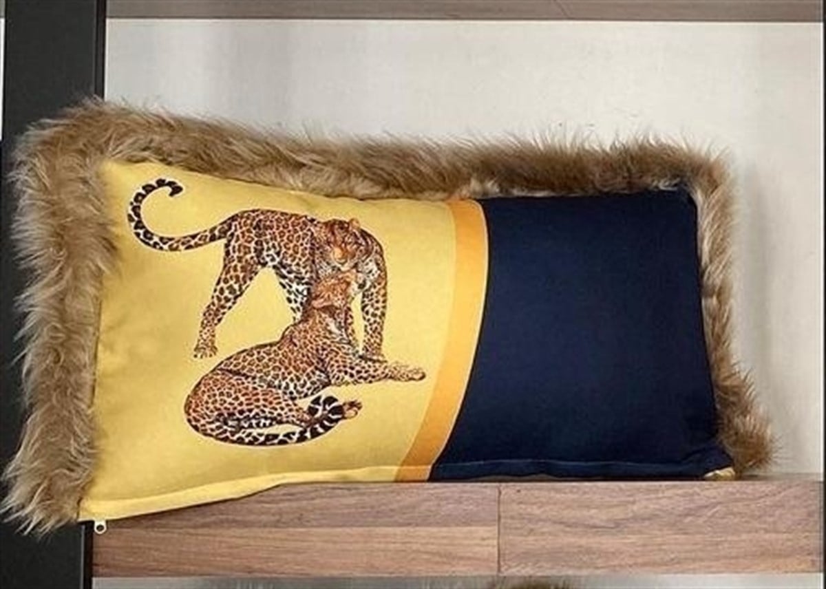 KENARLARI VİZON PELUŞLU LEOPAR1-3050