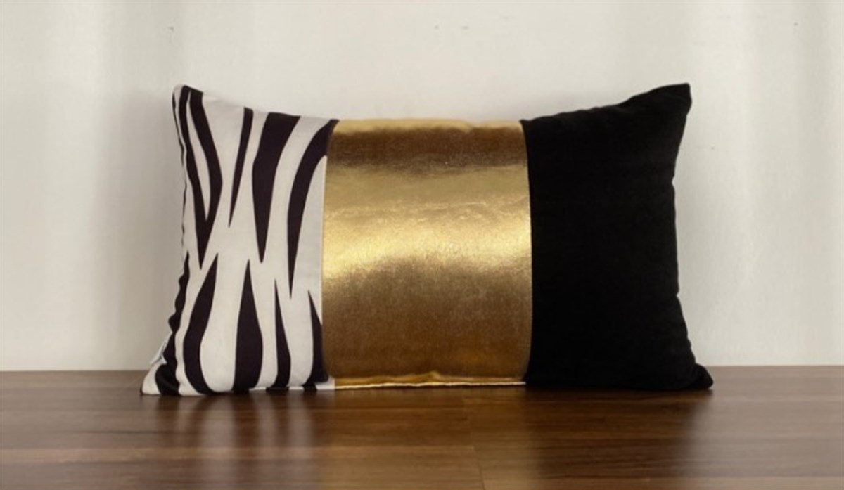 ORTADA GOLD VARAK BANT ZEBRA-DÜZ-5030