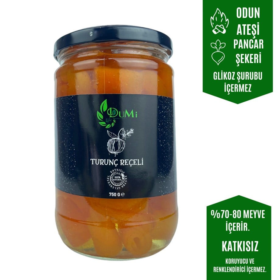  Turunç Reçeli 750 Gr / Ekstra Geleneksel