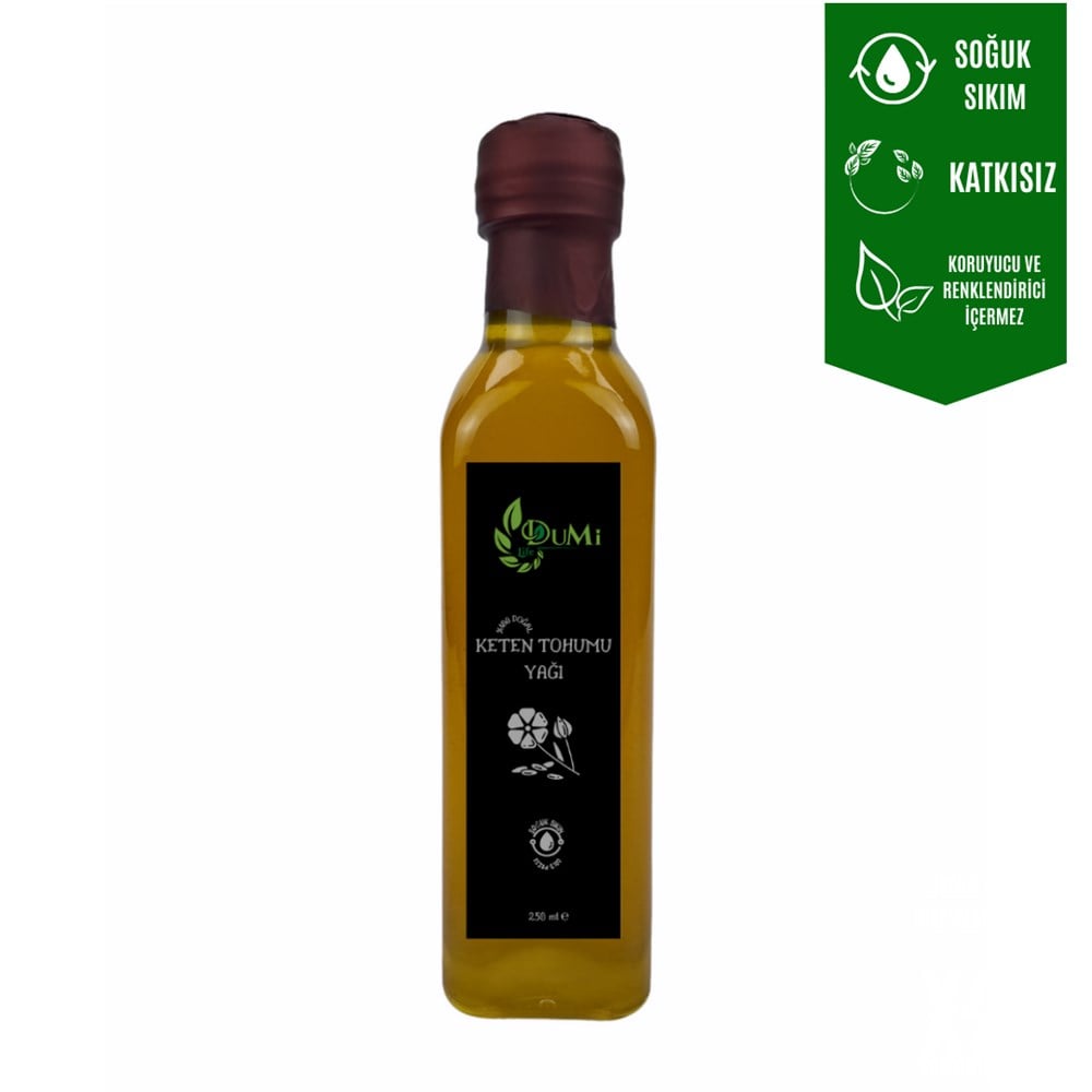 Soğuk Sıkım Keten Yağı 250 ML