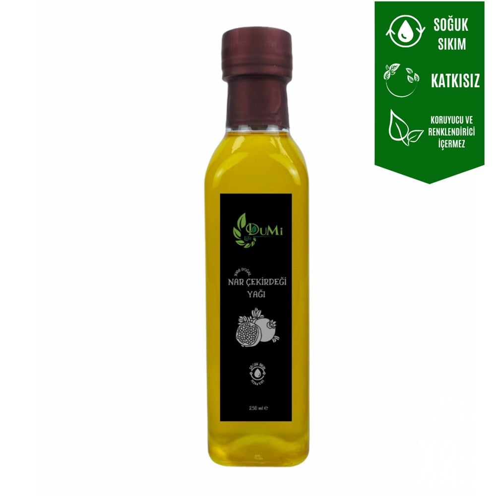 Soğuk Sıkım Nar Çekirdeği  Yağı 250 ML