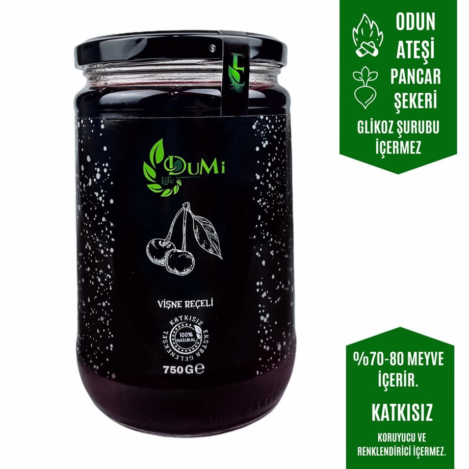  Vişne Reçeli 750 Gr / Ekstra Geleneksel 