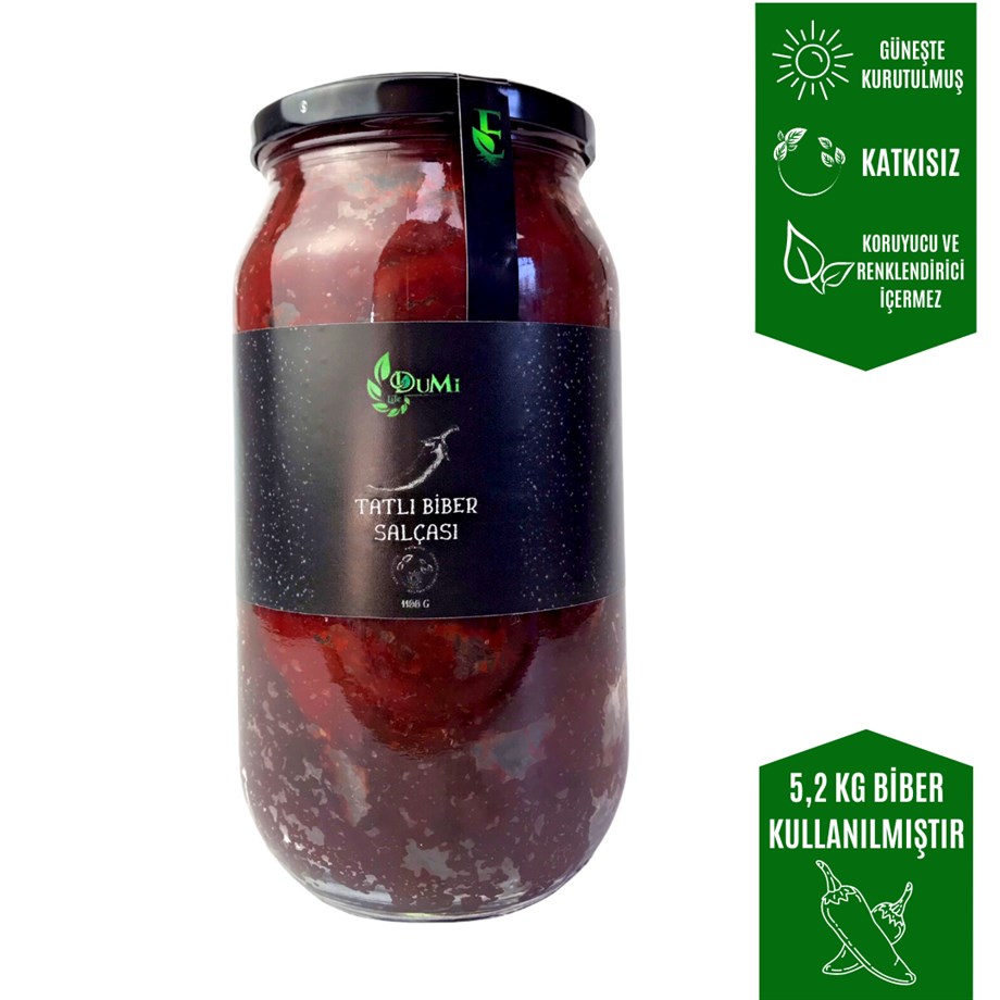 Geleneksel Biber Salçası Net 1100 Gr