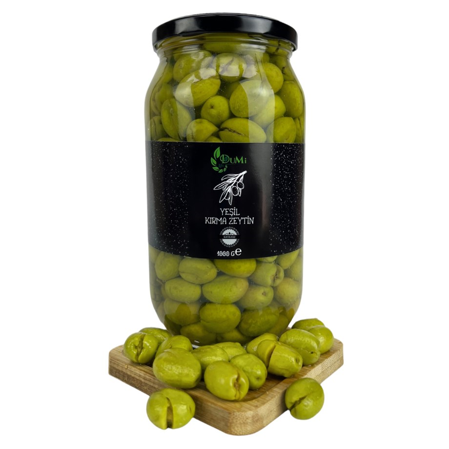 Taş Kırma Yeşil Zeytin 1 LT / 2022