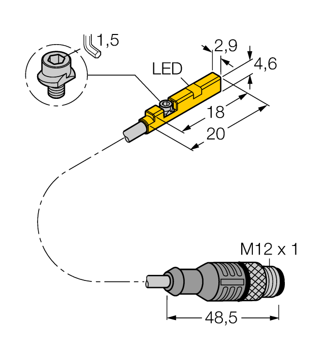 TURCK BIM-UNR-AN6X-0.3-RS4