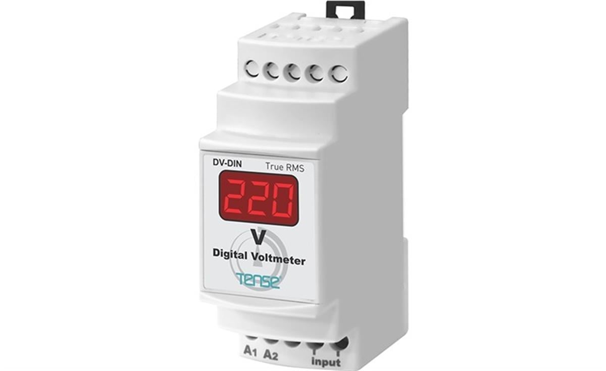 DV-DIN Dijital Voltmetre