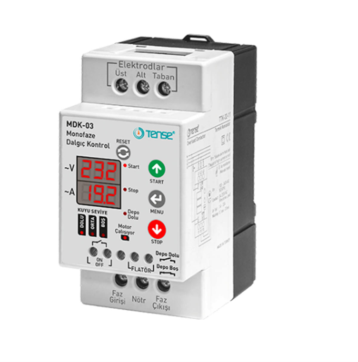 MDK-03 Dalgıç Kontrol Rölesi