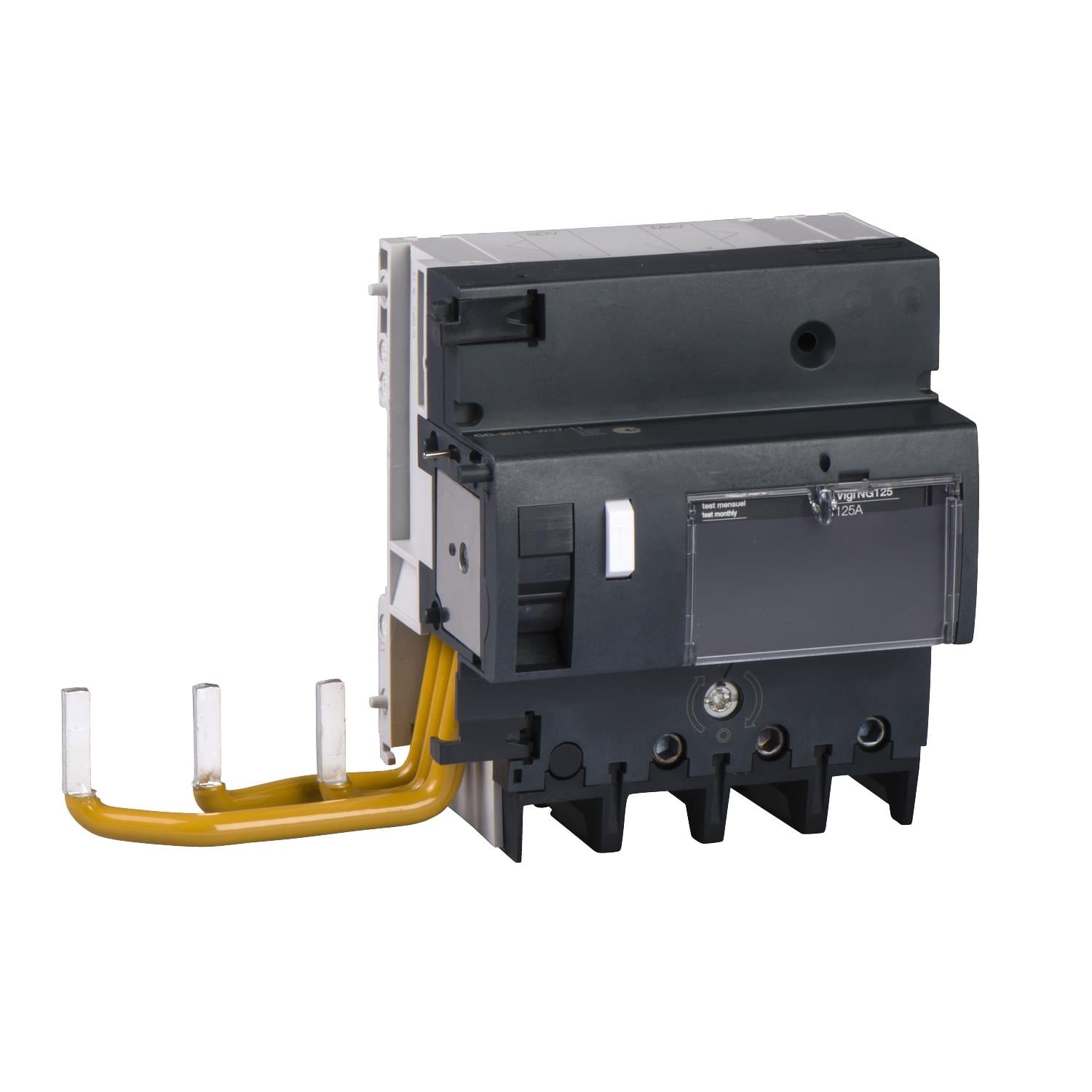 NG125 - Toprak Kaçağı Eklenti Bloğu - Vigi NG125 - 3P - 125A - 30mA