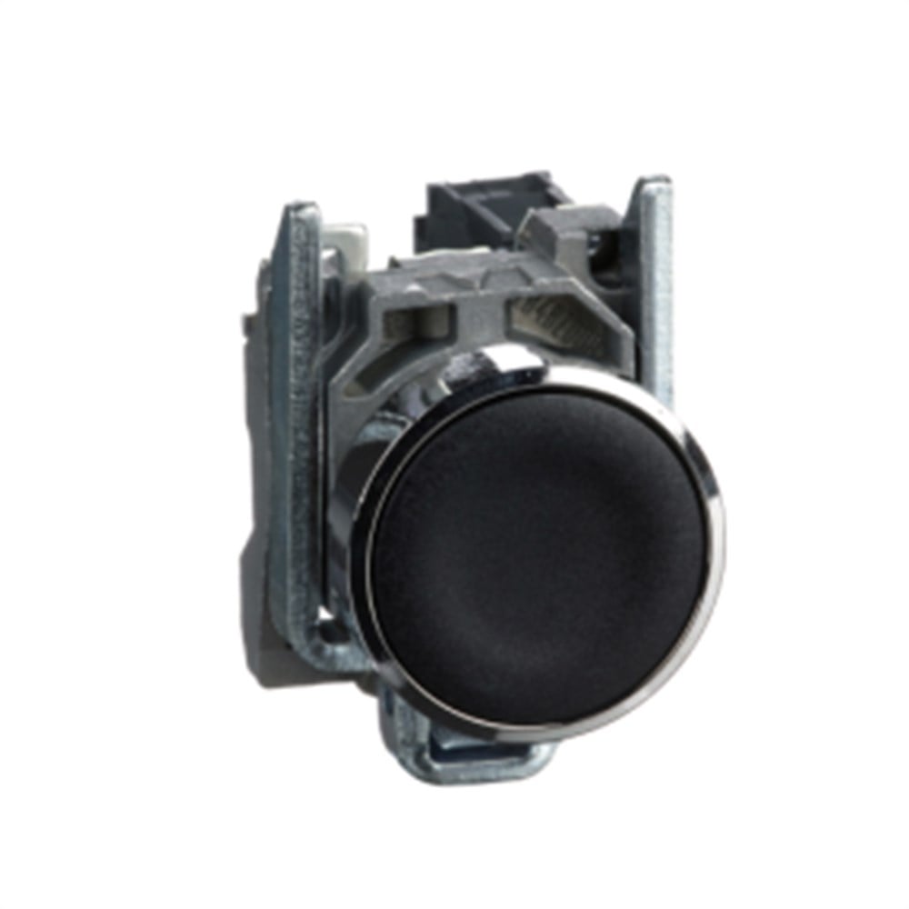 Siyah Sıva Altı Eksiksiz Buton Ø22 Yaylı Dönüş 1NA İşaretsiz XB4BA21