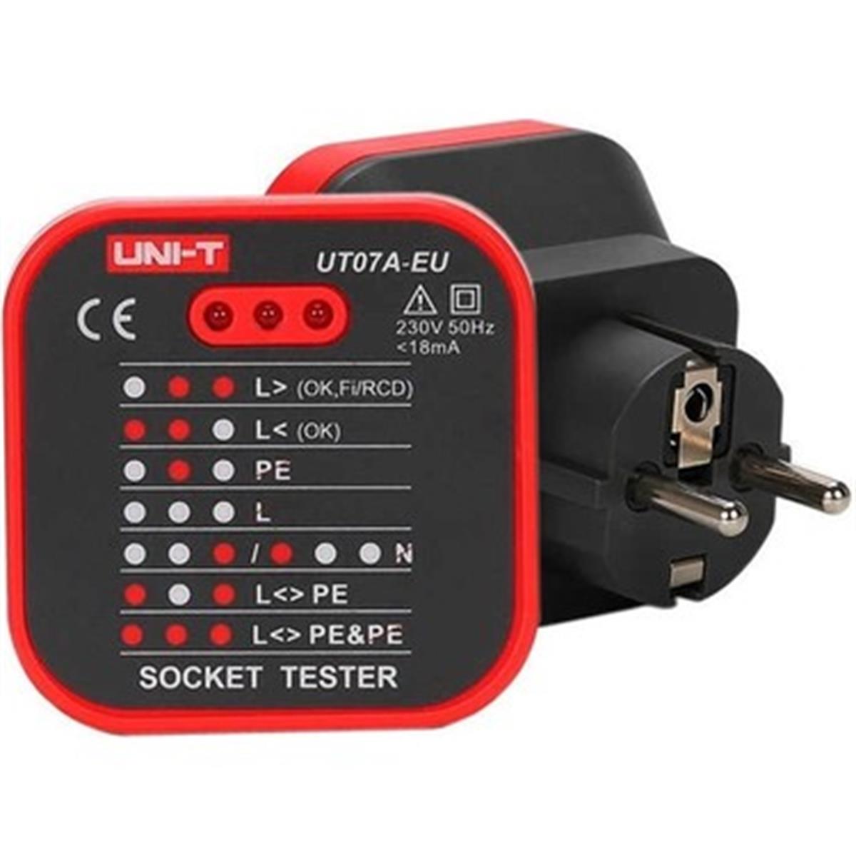 Uni-T UT08A Soket Test Cihazı