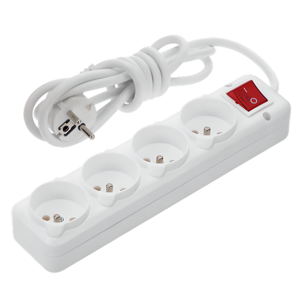 3018-2A-UPS 4'lü Anahtarlı UPS Topraklı Priz 2 Mt.
