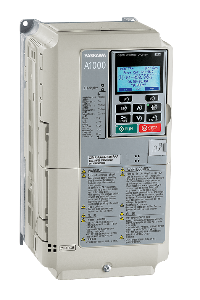 CIMR-AC4A0002FAA Yüksek Performanslı Vektör Kontrollü AC Sürücü