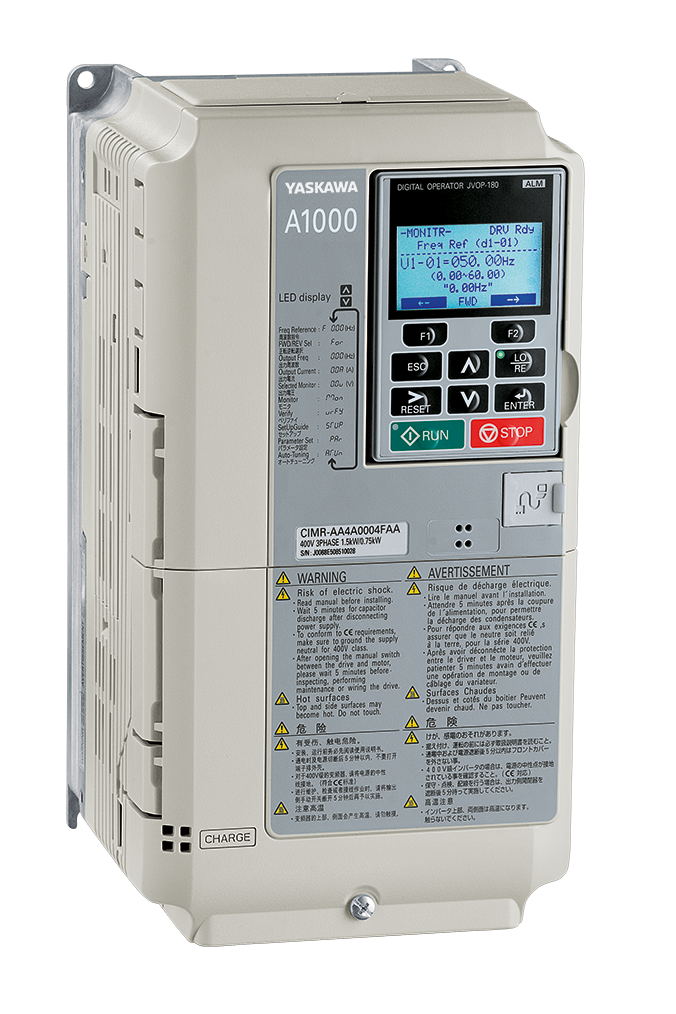 CIMR-AC4A0002FAA Yüksek Performanslı Vektör Kontrollü AC Sürücü