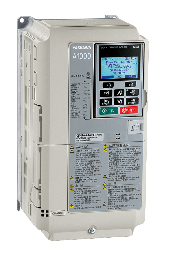 CIMR-AC4A0002FAA Yüksek Performanslı Vektör Kontrollü AC Sürücü