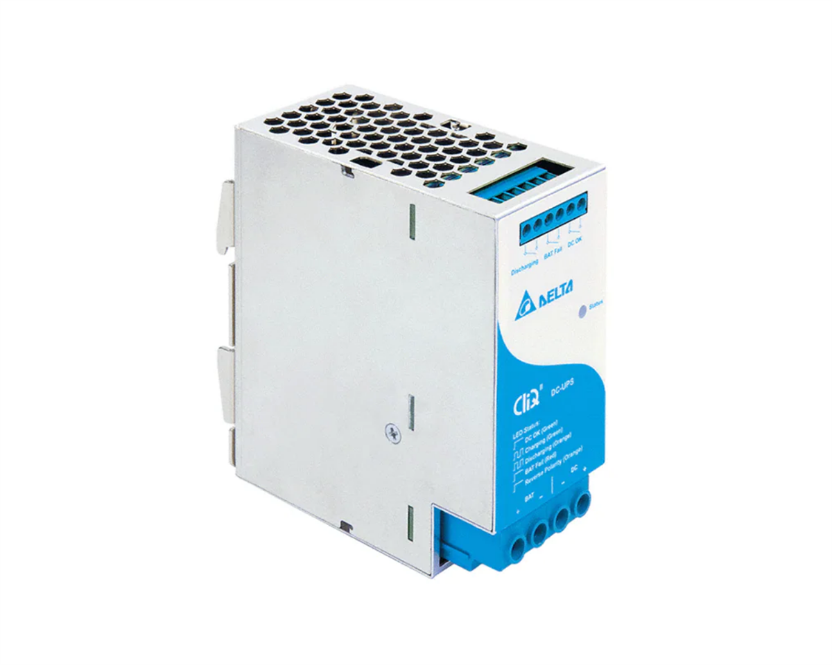 DELTA CliQ ACC Ray Tipi Güç Kaynağı, Giriş: 24-28VDC, Çıkış: 24V 240W