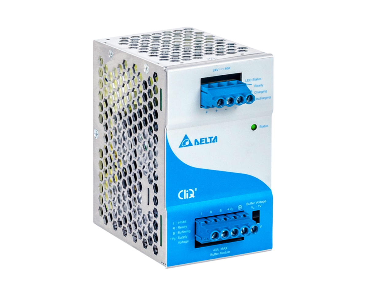 DELTA CliQ ACC Ray Tipi Güç Kaynağı, Giriş: 22-28VDC, Çıkış: 24V 960W