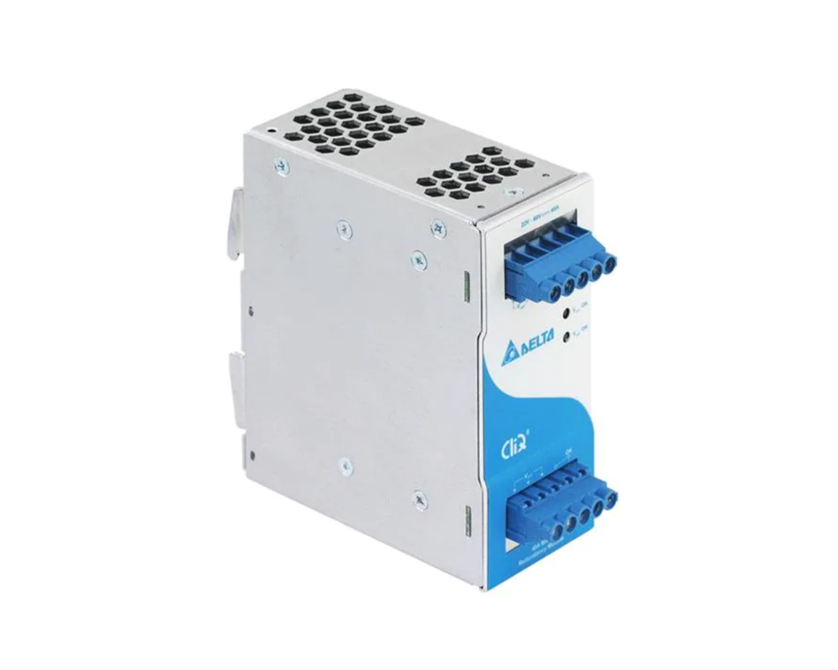 DELTA CliQ ACC Ray Tipi Güç Kaynağı, Giriş: 22-60VDC, Çıkış: 24V 960W