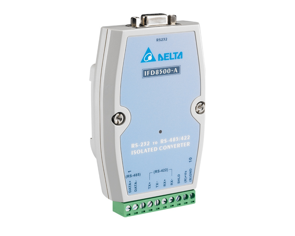DELTA IFD İzolasyonlu Haberleşme, 1.Port: RS232, 2. Port: RS422/485  
