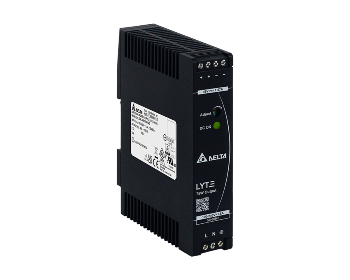DELTA Lyte Ray Tipi Güç Kaynağı, Giriş: 85-264VAC 1Faz, Çıkış: 48V 75W