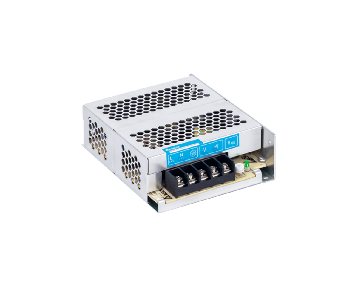 DELTA PMC Pano Tipi Güç Kaynağı, Giriş: 85-264VAC 1Faz, Çıkış: 12V 50W