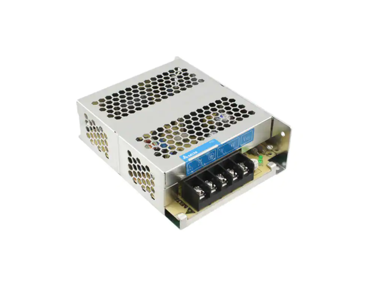 DELTA PMC Pano Tipi Güç Kaynağı, Giriş: 85-264VAC 1Faz, Çıkış: 24V 50W
