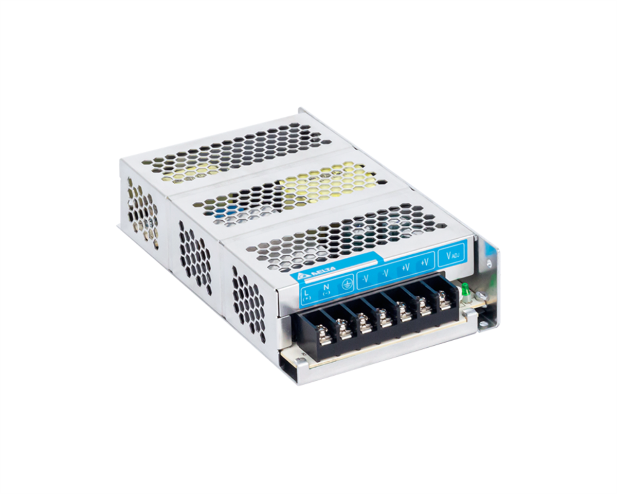 DELTA PMH Pano Tipi Güç Kaynağı, Giriş: 85-264VAC 1Faz, Çıkış: 24V 150W, İzolasyonlu