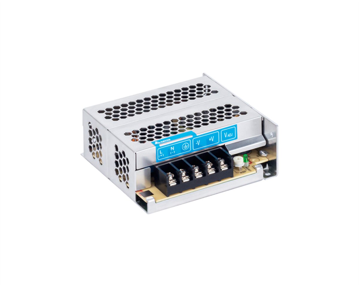DELTA PMH Pano Tipi Güç Kaynağı, Giriş: 85-264VAC 1Faz, Çıkış: 24V 50W , İzolasyonlu