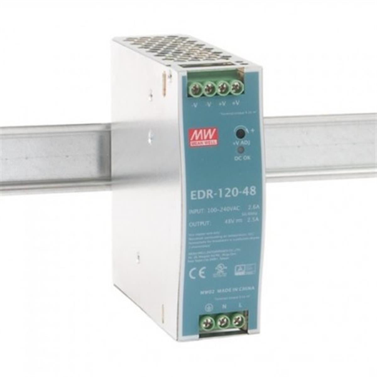 EDR-120-48 Ray Montajlı Güç Kaynağı